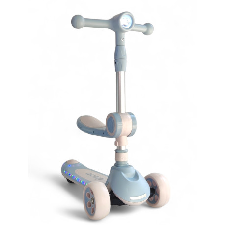 Дитячий самокат з сидінням 2 в 1 Scooter Dream M2