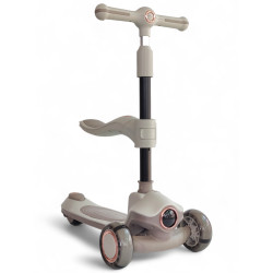 Дитячий самокат з сидінням 2 в 1 Scooter Cosmo K603-2