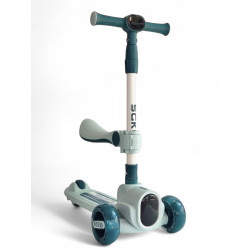 Дитячий самокат з сидінням 2 в 1 Scooter SGku 2022