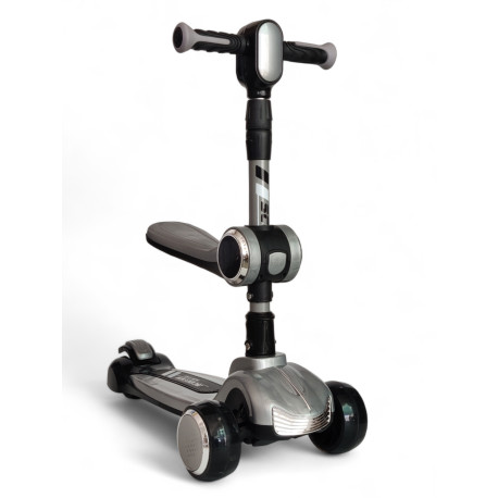 Дитячий самокат з сидінням 2 в 1 Scooter Highend 828A