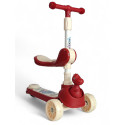 Дитячий самокат з сидінням 2 в 1 Scooter Animal 8107